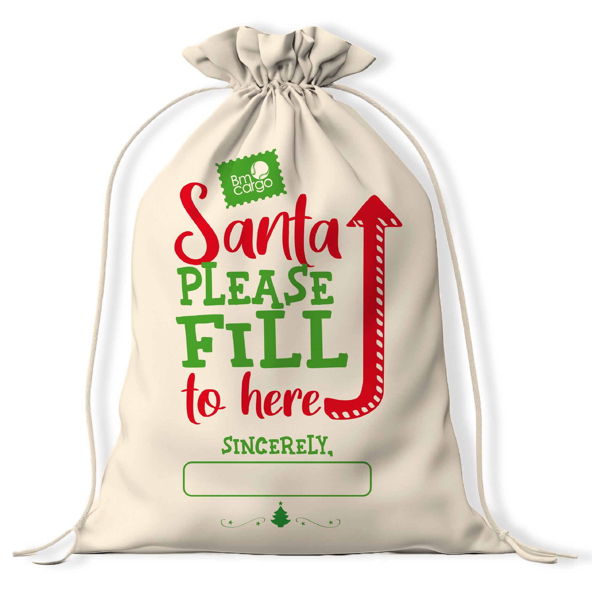 Santa Please Fill (Blanco)